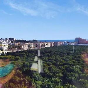 Escapada romantica con vistas al mar y a la ciudad en Almunecar Granada España Almuñécar